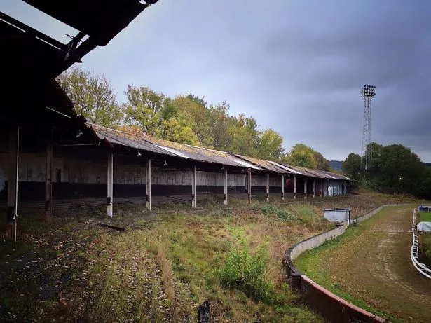 Shawfield Stadium near Glasgow