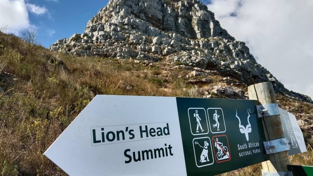 SANParks warned that graffiti was forbidden on its property.