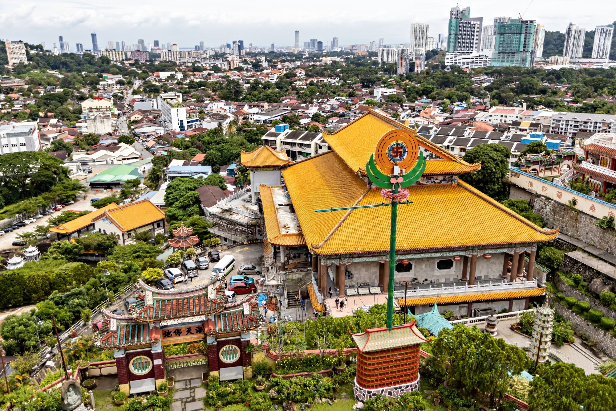 The Kek Lok Si Buddhist temple in George Town. Photo: Shutterstock