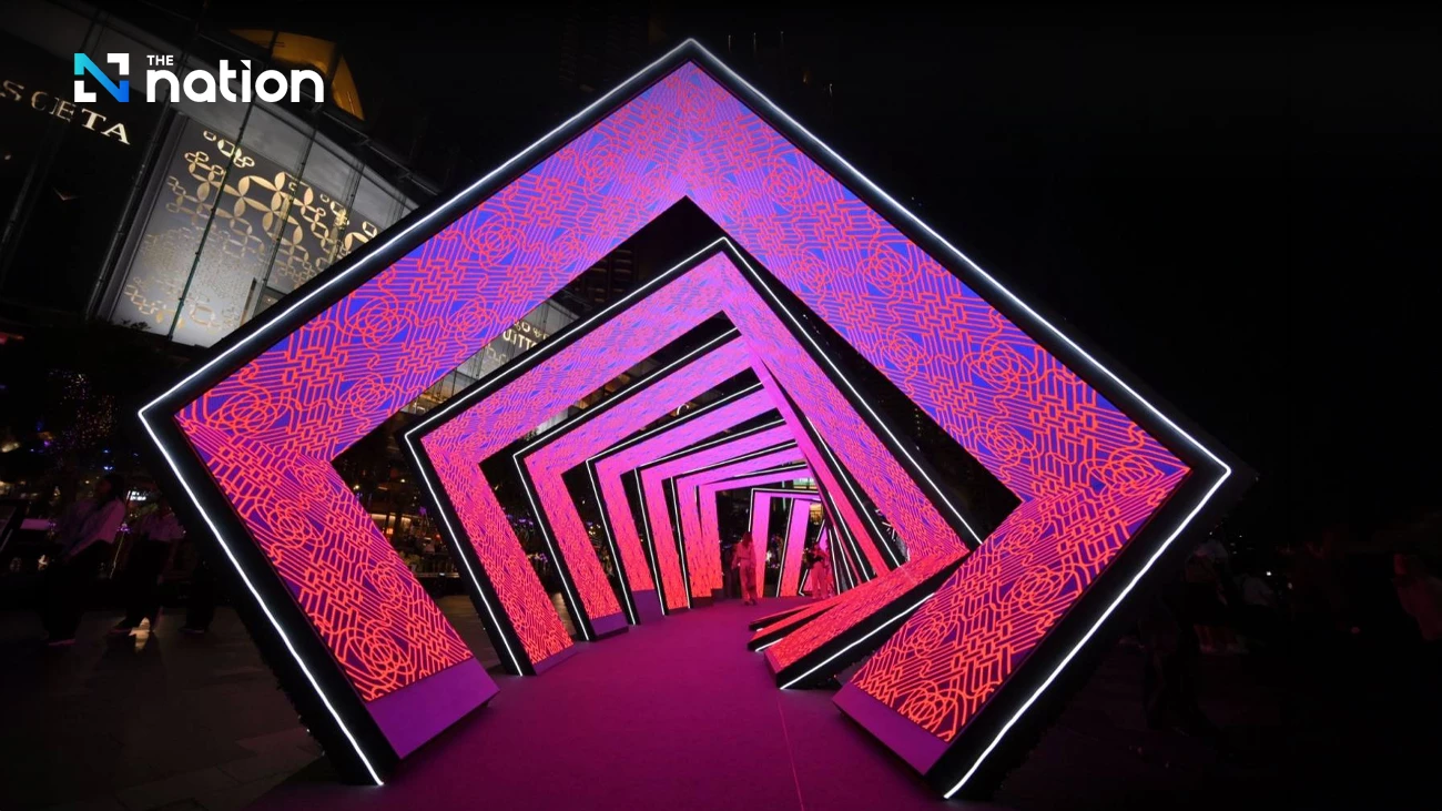 Enter the digital realm with Miguel Chevalier’s ‘magical’ dragon at ICONSIAM