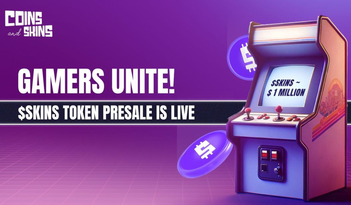 Boom in Crypto gaming Coins and Skins Debuts $1M token presale as Bitpanda Pro ex-CTO joins the club! Boom in Crypto gaming: Coins and Skins Debuts $1M token presale as Bitpanda Pro ex-CTO joins the club!