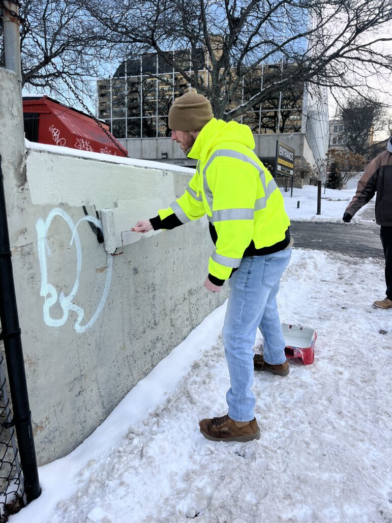 Ruais joins city's anti-graffiti team 1 Graffiti 2