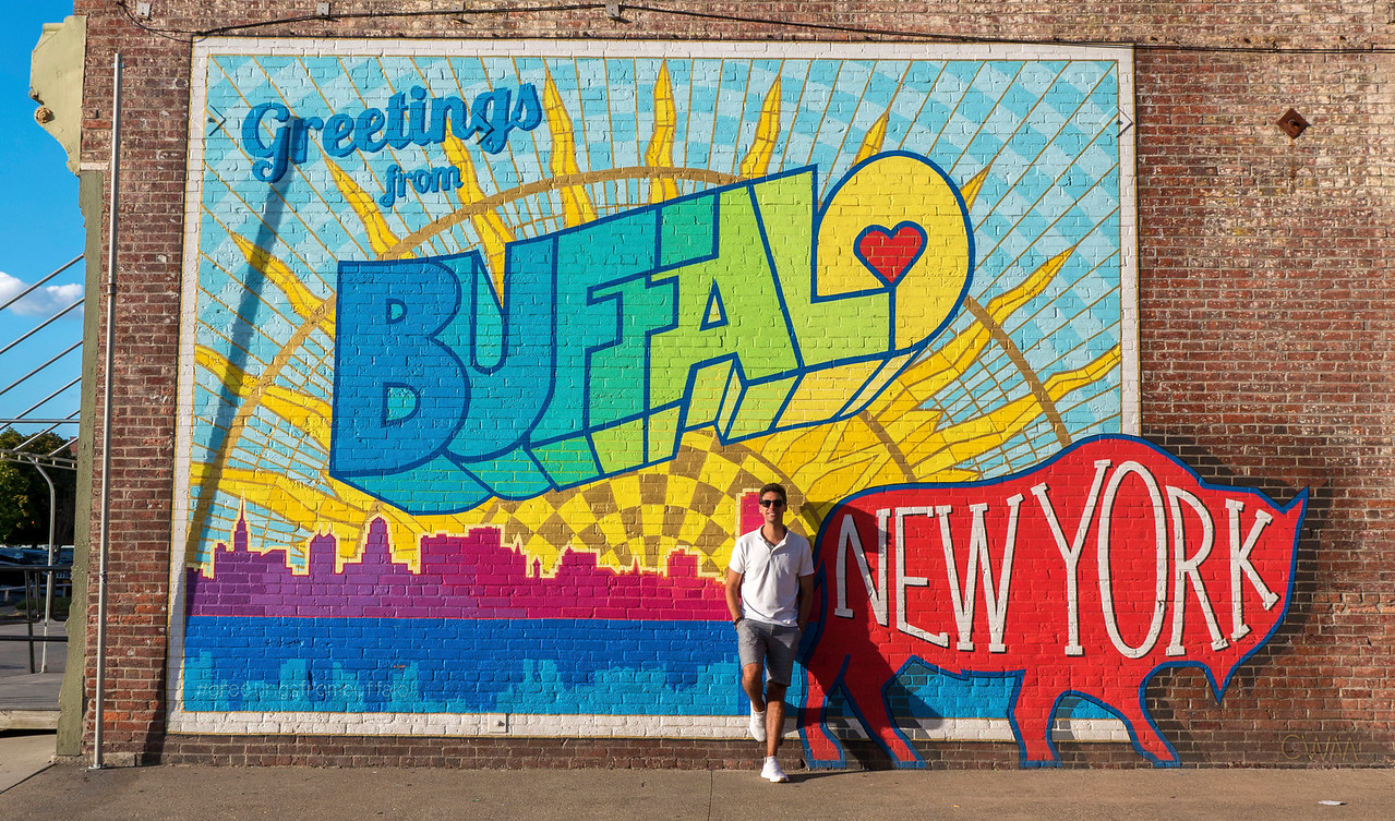 Greetings From Buffalo street art