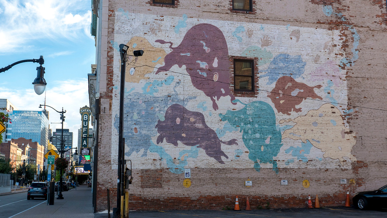 Buffalo Roam Mural