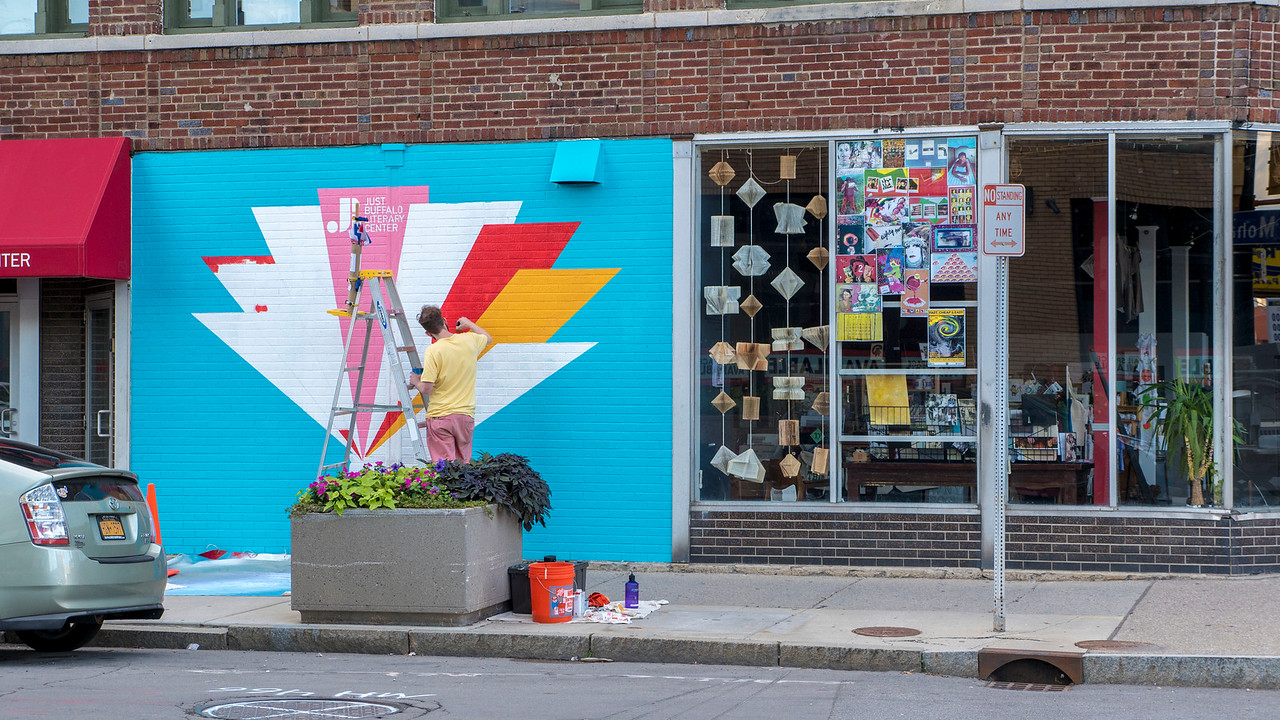 Typewriter - Murals in Buffalo NY