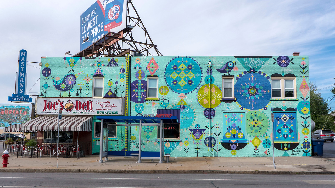 Magic Buffalo Mural