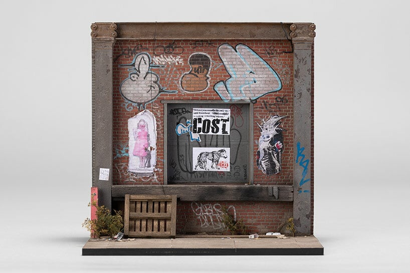 joshua smith's intricate miniature sculptures depict urban decay across the world