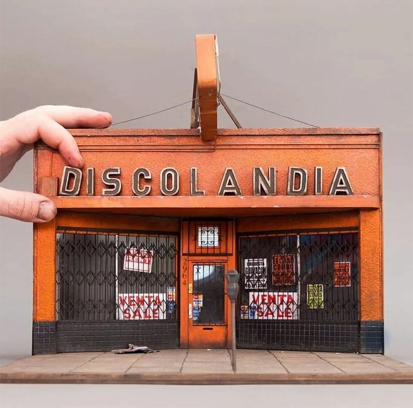 joshua smith's intricate miniature sculptures depict urban decay across the world