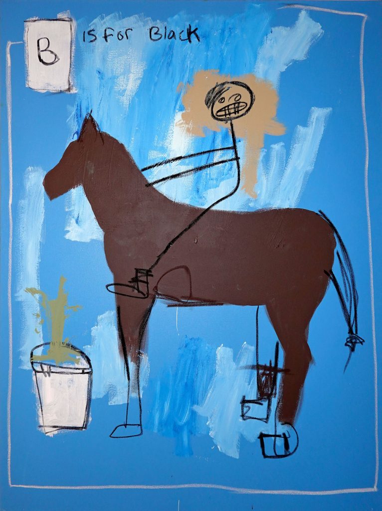 Jammie Holmes, <em>B is for Black</em>. 
