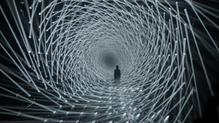 teamLab - Main Light Vortex
