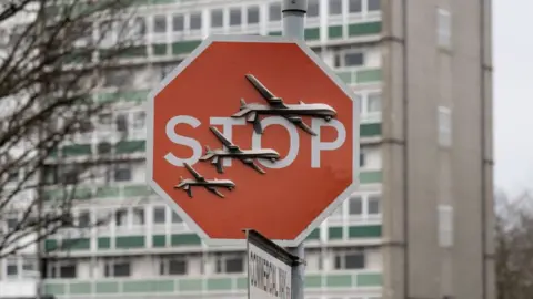 PA Media Banksy artwork