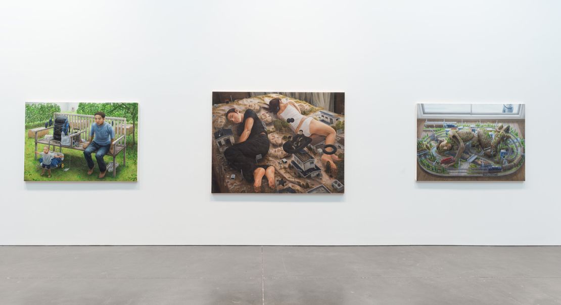 Paintings of Japan's reclusive