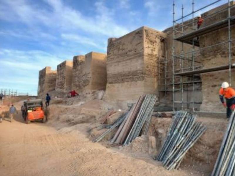 Important historical discoveries uncover graffiti on mediaeval Murcia palace