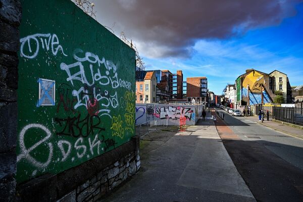 Graffiti on South Main Street. Picture: Chani Anderson Graffiti on South Main Street. Picture: Chani Anderson