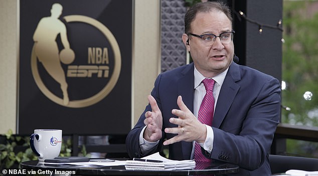 ESPN NBA reporter Adrian Wojnarowski's X account was hacked over the weekend, per reports