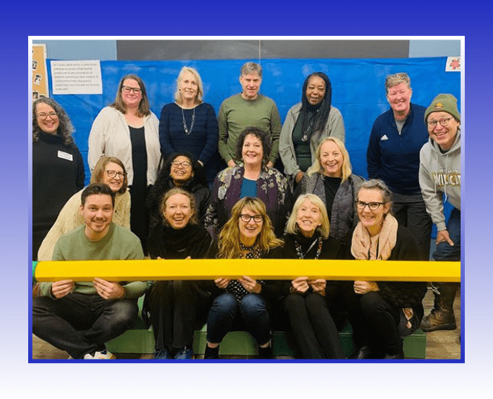 group photo of The Creative Advantage Implementation Team