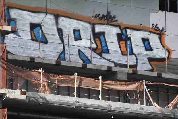 Several floors at each of the three unfinished buildings in...