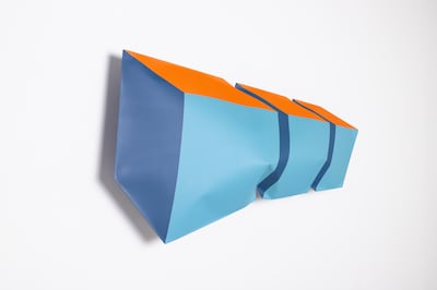 Dubai Collection will present the works of Emirati artists across several generations. Pictured: Focal Point by Shaikha Al Mazrou. Photo: Lawrie Shabibi