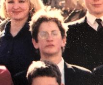 A school photo of Mr Gunningham