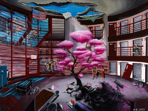 Hector Castillo's dream of a future where prisons are no longer needed. (Provided by Sarah McKenzie)