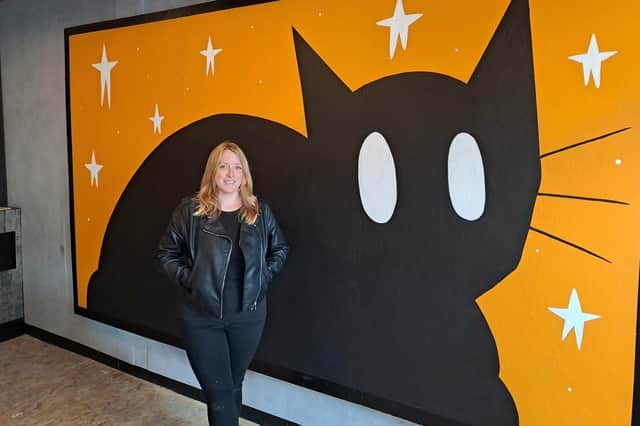 Portsmouth artist Midge, aka Lou Short