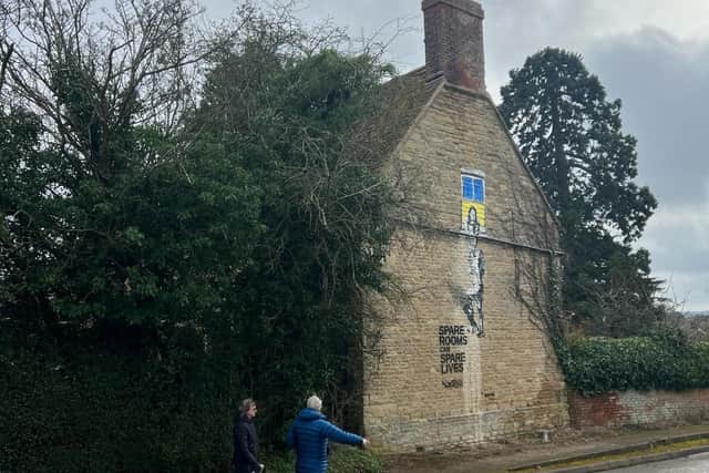 The house is 400 years old