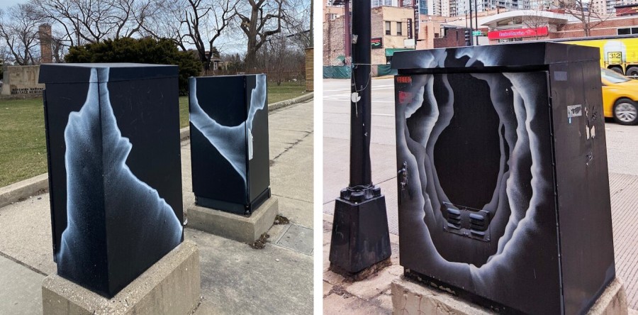 ‘Joos boxes’ in Chicago in 2023.