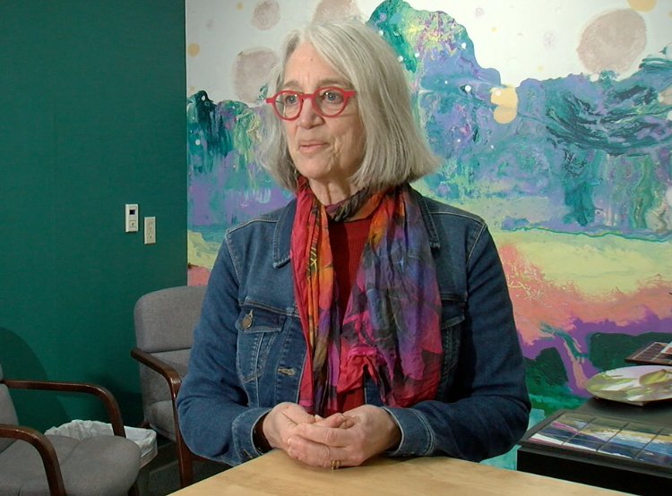 Deb Johnson, owner of Robin Imaging on Central Parkway with her husband, say drug dealing and prostitution are routine in the neighborhood. 