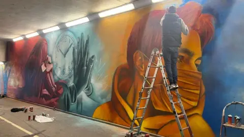 Nathan Murdoch mural