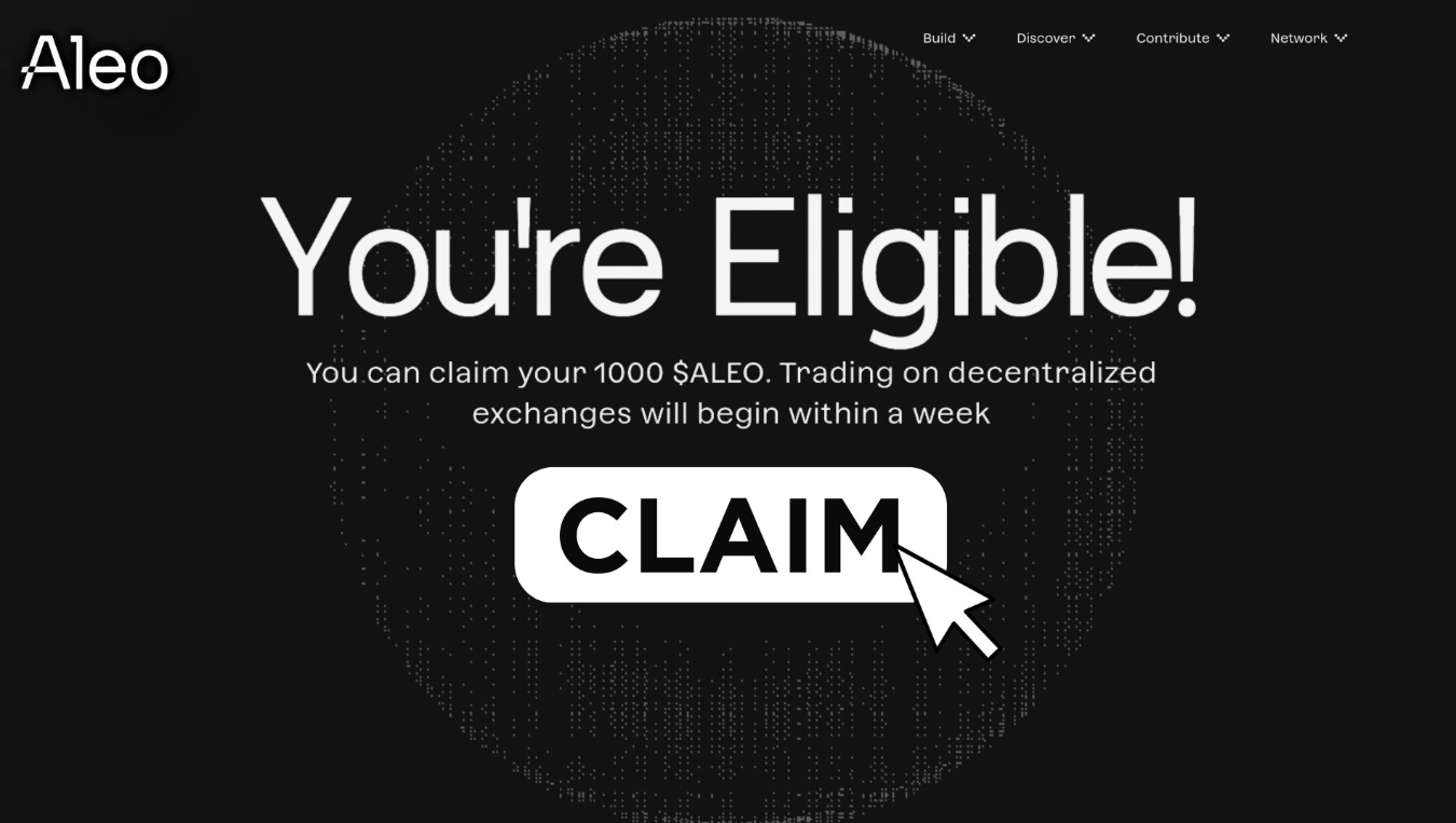ALEO AIRDROP IS CONFIRMED IN Q2 2024