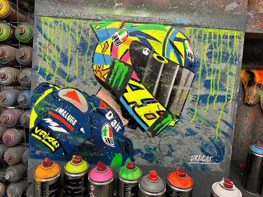 Graffiti Artist ‘Drautoart’ Takes Nascar World By Storm 1 Chris pullan's drautoart graffiti paint took the nascar world by storm.