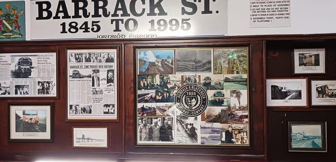 The Clarke train station in Dundalk, a town in Ireland's County Meath, includes a museum of the train station's history.