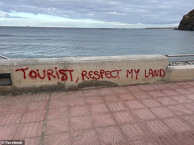 'TOURIST, RESPECT MY LAND' - Islanders are angry at the buildup of traffic from tourists