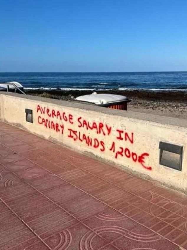 'AVERAGE SALARY IN CANARY ISLANDS 1,200 EUROS' - Whilst rent and expenses are high