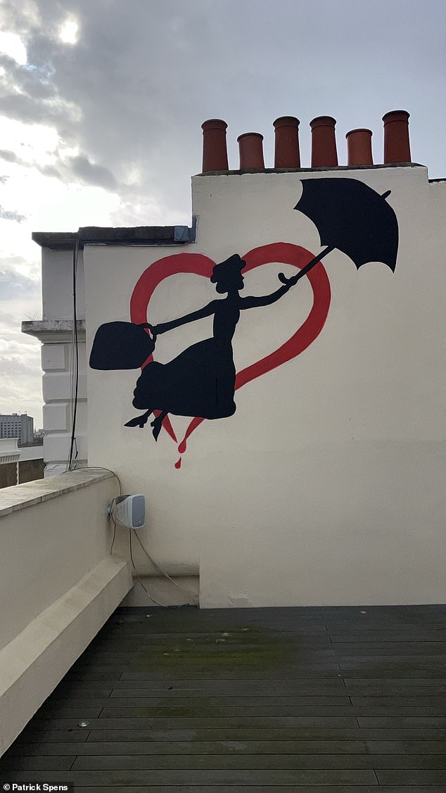 Patrick Spen commissioned the artwork as a 'symbol of hope' in response to natural disasters in Africa