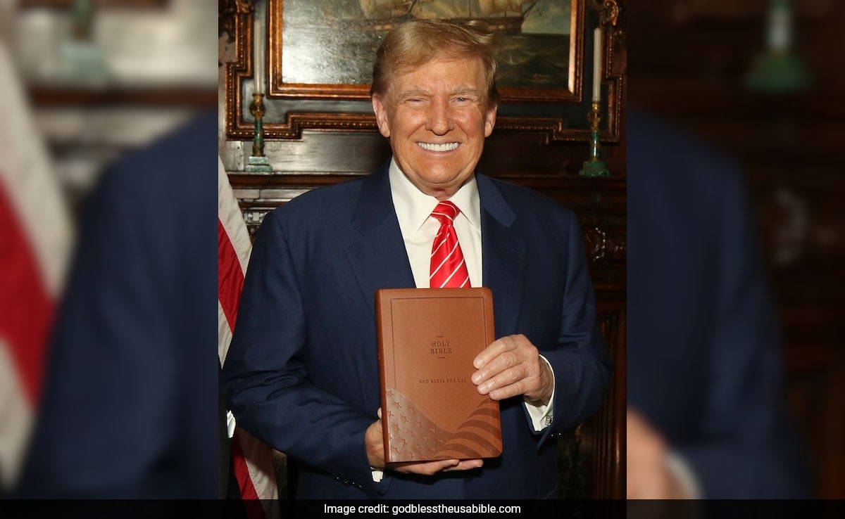 After Sneakers And NFTs, Donald Trump Is Selling 'God Bless The USA' Bibles For $60 After Sneakers And NFTs, Donald Trump Is Selling 'God Bless The USA' Bibles For $60
