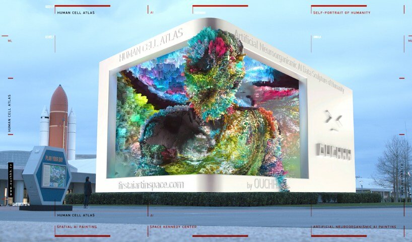 ouchhh brings out-of-this-world 'painting of humanity' with CERN to art dubai digital 2024
