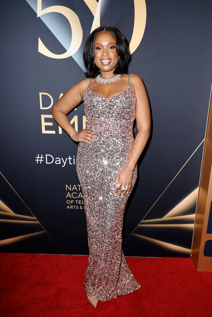 Jennifer Hudson attends the 50th Daytime Emmy Awards