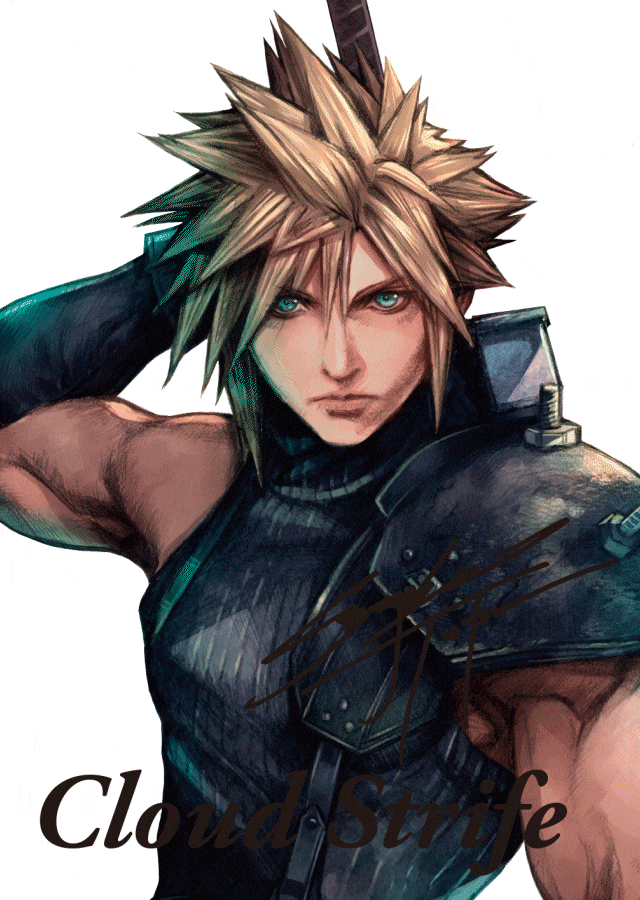 cloud strife nft