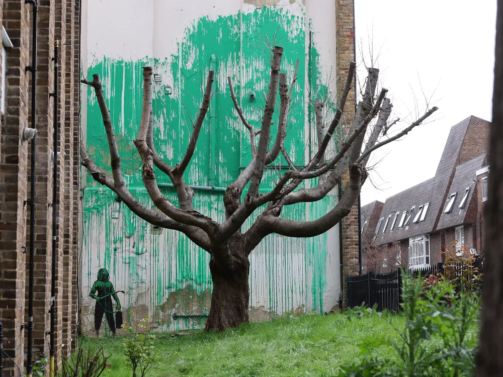 Banksy St. Patrick’s Day mural