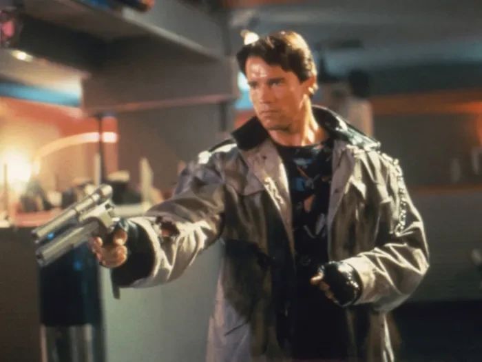 Arnold Schwarzenegger in and as Terminator