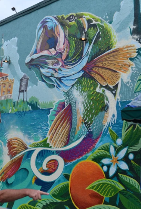 <b>EXAMPLE OF PREVIOUS ARTWORK:</b> 'The Spirit of Iverness Fla.' by Christian Stanley