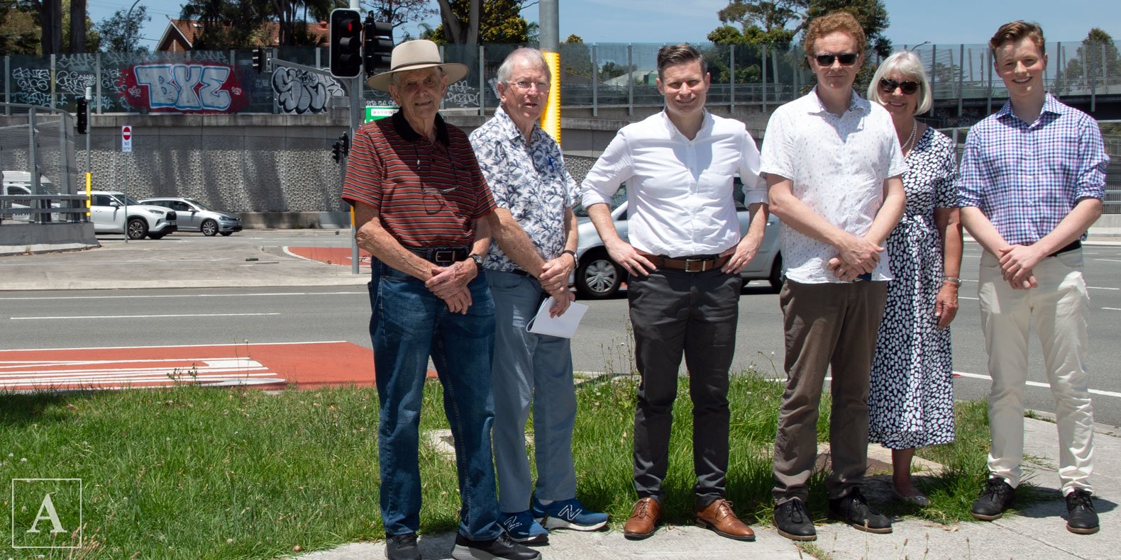 Graffiti to be removed at Warringah Road and Forest Way Graffiti to be removed at Warringah Road and Forest Way