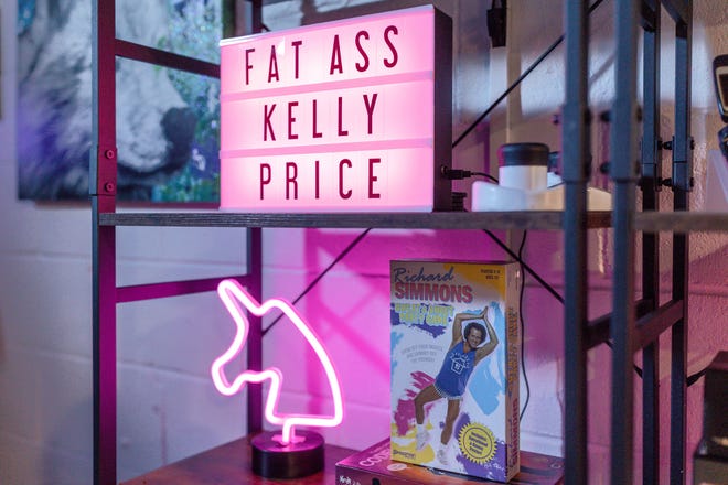 The home is full of pop culture references, like this line from “Catfish: The TV Show” at this home in Louisville's Fern Creek area.