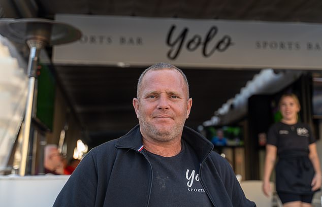 Jay Neil, 43, said locals need to stop taking out all the problems on tourists. He said: 'I've lived here 17 years and yes the property situation has got crazy. But they need to stop blaming tourists, it's the greedy landlords that are the problem'