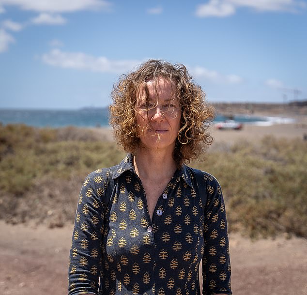 Biologist Anne Striewe, 47, told MailOnline of the damaging effect tourism has on wildlife. 'There are hundreds of boats and jet skis in our waters everyday, pumping petrol into the water,' she said