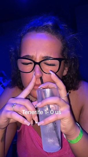 British tourists showcasing their holidays in Tenerife on social media website TikTok