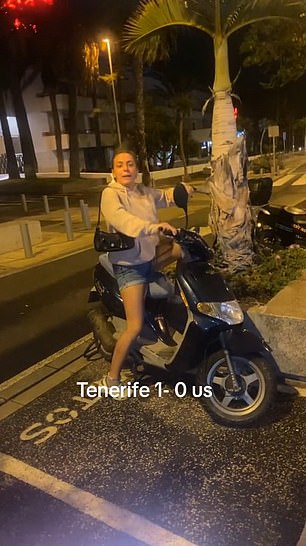 British tourists showcasing their holidays in Tenerife on social media website TikTok