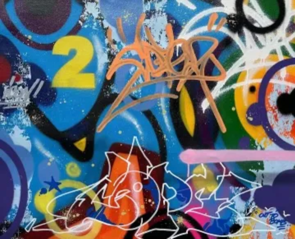 COPE2: A Crusade of Graffiti Bombing by a King of Destruction