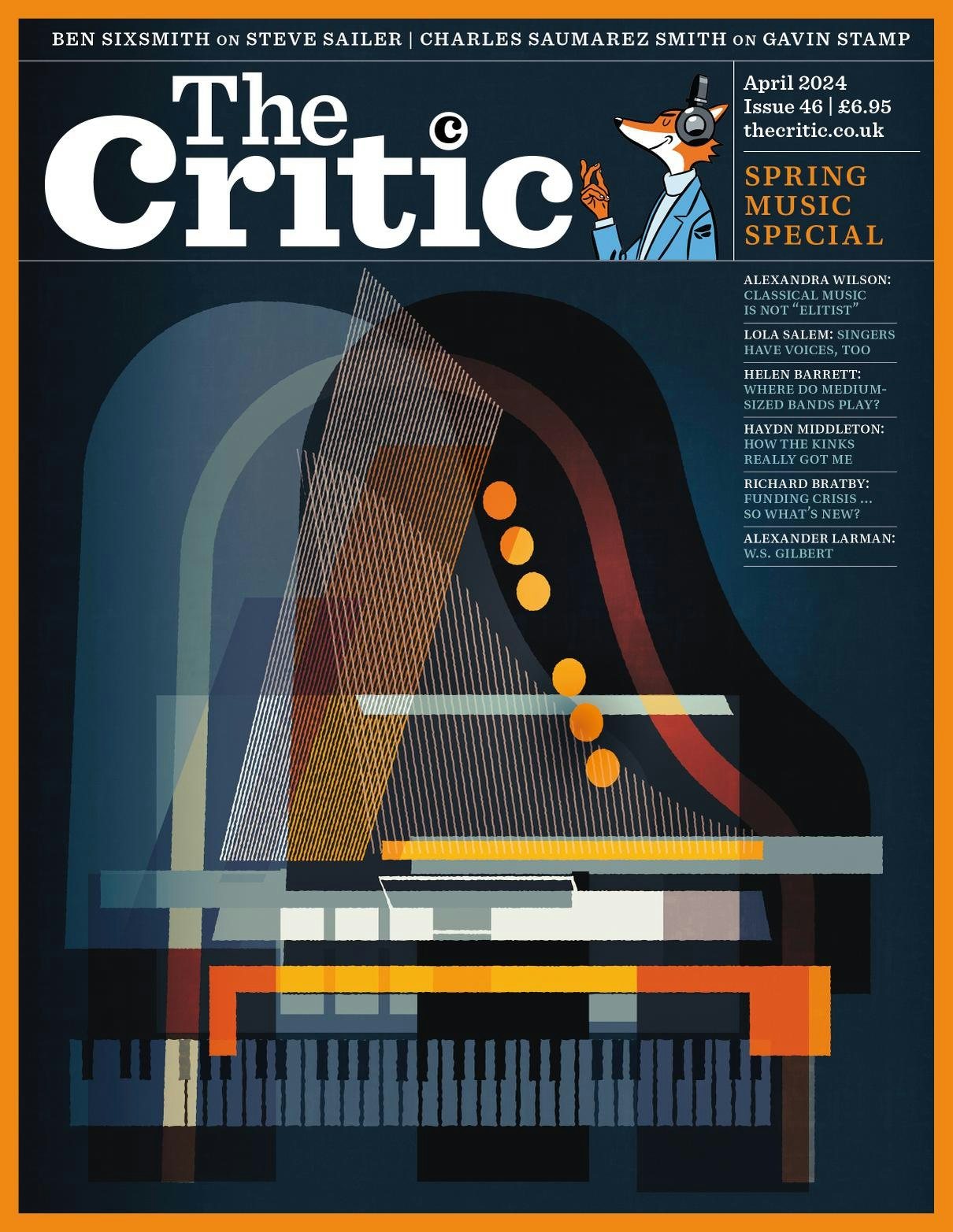 Critic magazine cover